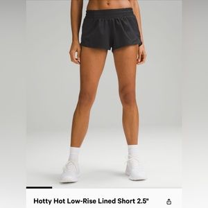 lululemon hotty hot shorts